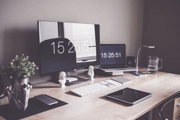Home Office kompakt - Foto Pixapay