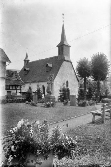 Die St. Quirinus - Kapelle in Niedersalwey.