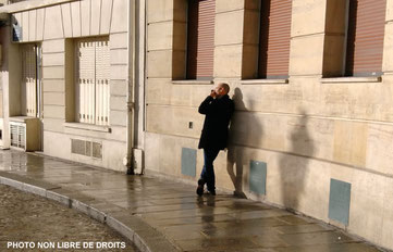 Photographe à l'oeuvre, photo non libre de droits