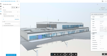 Centro de Protonterapia de Galicia: vista general de modelos desde el CDE