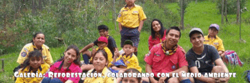 [Reforestación, colaborando con el media ambiente.]