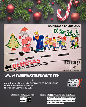 IX SAN SILVESTRIN DE DEHESAS - DEHESAS-PONFERRADA, 04 enero 2026