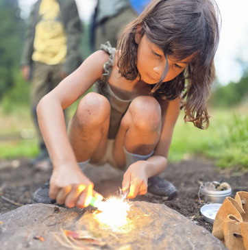 Ouder en Kind Bushcraft Wandeltocht Ardennen