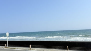 御前崎の海は気持ちがいいです☺