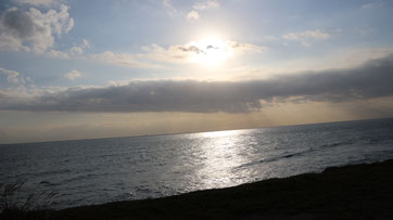 浜岡の海岸からまったり海を眺めてみました☺