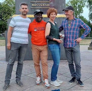 Vier kamen durch: Jens, Honoré, Jennifer und Ferdinand verloren kein einziges Spiel