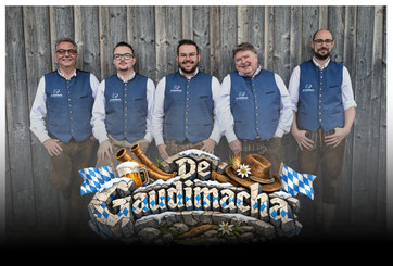 Partyband De Gaudimacha Bandfoto
