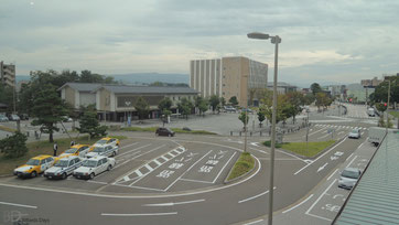 グランドホテル白山のある松任駅前