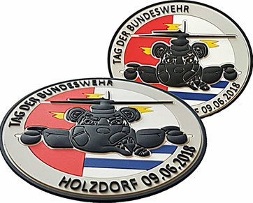 3D PVC Rubber Patch