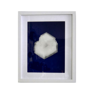 Gerahmtes Mineral als stilvolle Wohndekoration  