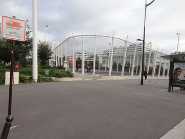 Porte de Vanves, Citystade au dessus du périphérique Paris 14