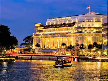 Berühmte Hotels Singapur Empfehlung: The Fullerton