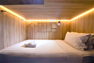 Günstige Hotels Singapur: © CUBE Boutique Capsule Hotel at Chinatown