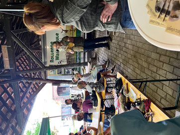Kinderworkshop Falknerei auf Gut  Leidenhausen, Kölner Stadtanzeiger, 16.08.2023