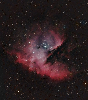 Pacman-Nebel NGC 281 HaRGB 24.11.13 + 28.11.13