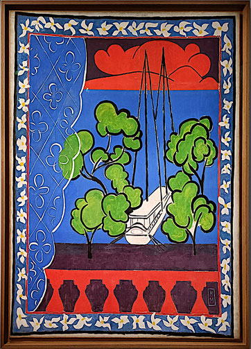 Matisse, Fenêtre - Tahiti 2, 1935