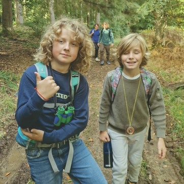 Ouder en Kind Bushcraft Wandeltocht Ardennen