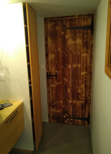 porte intérieure en bois en Corrèze