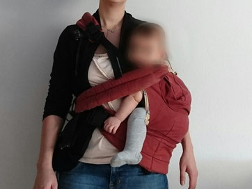 ErgoBaby Carrier Original Trage Tragehilfe Testbericht Test Produkttest Meinung Tragebaby erfahrung #TragenistLiebe Anleitung Tragearten Trageweisen