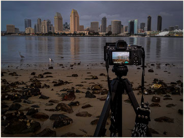 Sunset Skyline San Diego, San Diego by Night, Skyline San Diego, Kalifornien