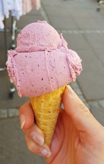 Mit importierter glutenfreien Waffel aus Schweden