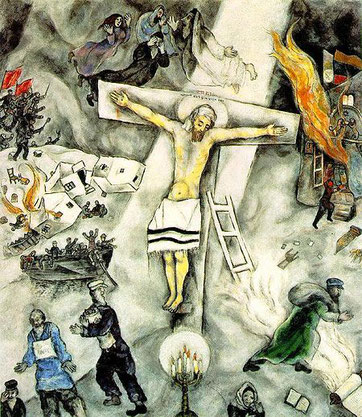 'White Cross' painting of Marc Chagal used to be exibited at Christ Church