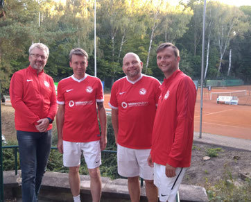 Foto v.l.: Marko Dropp, Steffen Zumpe-Völkel, Volker Kruppa, Carsten Knobbe