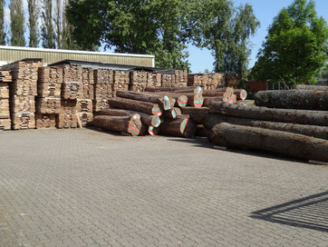 Max Cropp Hamburg, Roundlogs, Logs, lumber, boules, 