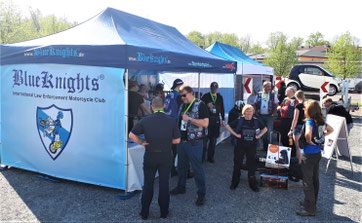 Blue Knights ® Germany XIV Mittelfranken e.V.  Polizei - Motorradtouren-Club, Sternfahrt Kulmbach, Motorradsternfahrt Kulmbach, "Ankommen statt umkommen", Blue Knights, Blue Knights Germany 14, LEMC, Blue Knights Süddeutschland, Blue Knights Nordbayern
