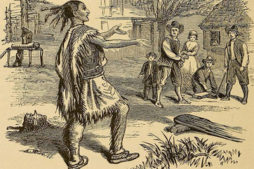 Thanksgiving, first feast with indians