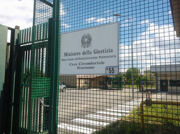 Frosinone. Carcere di via Cerreto (foto FrosinoneWeb)