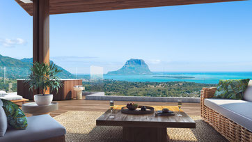 nouveau programme MONTANA OCEANO appartements et penthouses vue mer pds ile maurice domaine de palmyre 