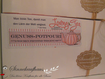 Tipp Onlineshop Shopping Test Gourmet Feinkost Label Teekenner Teezeremonie Lovingtea Lädchen Sinnekaufhaus Erfurt LangeBrücke Thüringen Versandhandel
