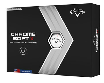 Callaway Chrome Soft X, Callaway Golfbälle, Golfbälle bedrucken, Logo Golfbälle, Golfbälle mit Logo, Bedruckte Golfbälle, 