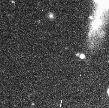 Entdeckungsbilder von Prospero mithilfe des 3,6-Meter-Canada-France-Hawaii Telescope auf Hawaii am 18. Juli 1999.