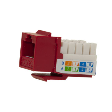 dado keystone guatemala rj45, dado rj45 jack, rj-45 puerto, keystone rojo rj45 cat5e, guatemala, electronica, electronico