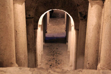 Part of the Tunnel System of the Alhambra