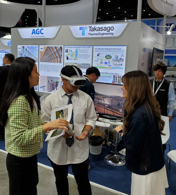 Promotion of there technologies using VR system