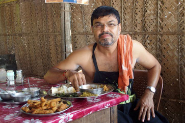 Anand at Lunch