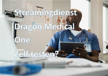 ** Dragon Medical One toepassing AI-Speech - test gratis uit