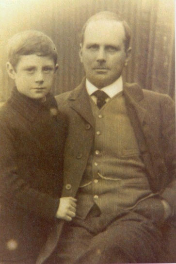 Mr. Henry Rose with his son Harry