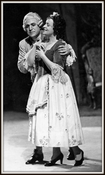 Il Conte di Almaviva - Le nozze di Figaro di W.A.Mozart - con Judith Helwig (Susanna) - Teatro Colon 22.8.1941