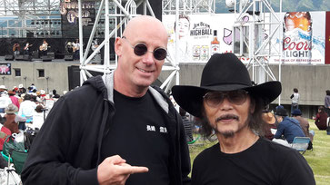 with the famost Country Star from Japan: Charlie Nagatani!! https://opry.com/artist/charlie-nagatani (Oct. 2016 - Kumamoto - Country Gold 2016)