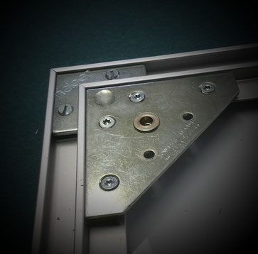 Leinwand einrahmung - Alu-Profilrahmen mit Bildaufhänger
