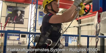 Fliehkraftgebremst: Rollgliss R550