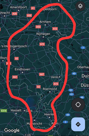 Schematisch overzicht werkgebied