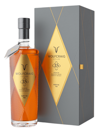 Wolfcraig Premium Blended Grain Whisky 35 Year Old