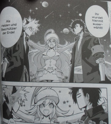 © Riku Shinoda & Kazutaka Kodaka, Crimson Five, Tokyopop 2015