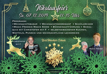 zauberer münster magicfreddi frederik pelster münsterland zauberkünstler dortmund christofer mit f karl müchler schule dortmund hörde zaubershow buchen magie show mentalist mentalmagier illusionist illusionsshow firmenfeier geburtstag messe hochzeit 