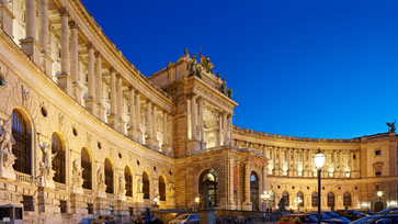 Foto der Hofburg in Wien